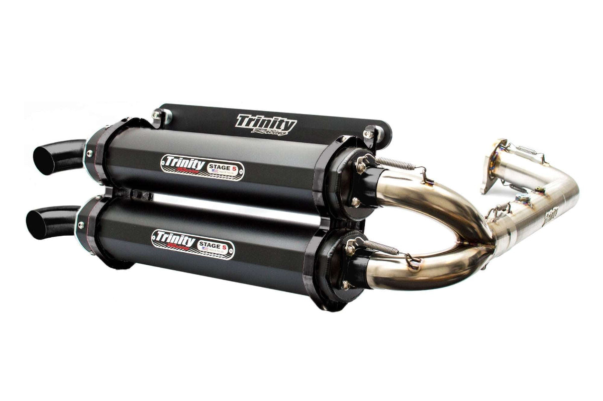 Trinity Racing Full Exhaust - Polaris PRO S / PRO XP / Turbo R Cerakote