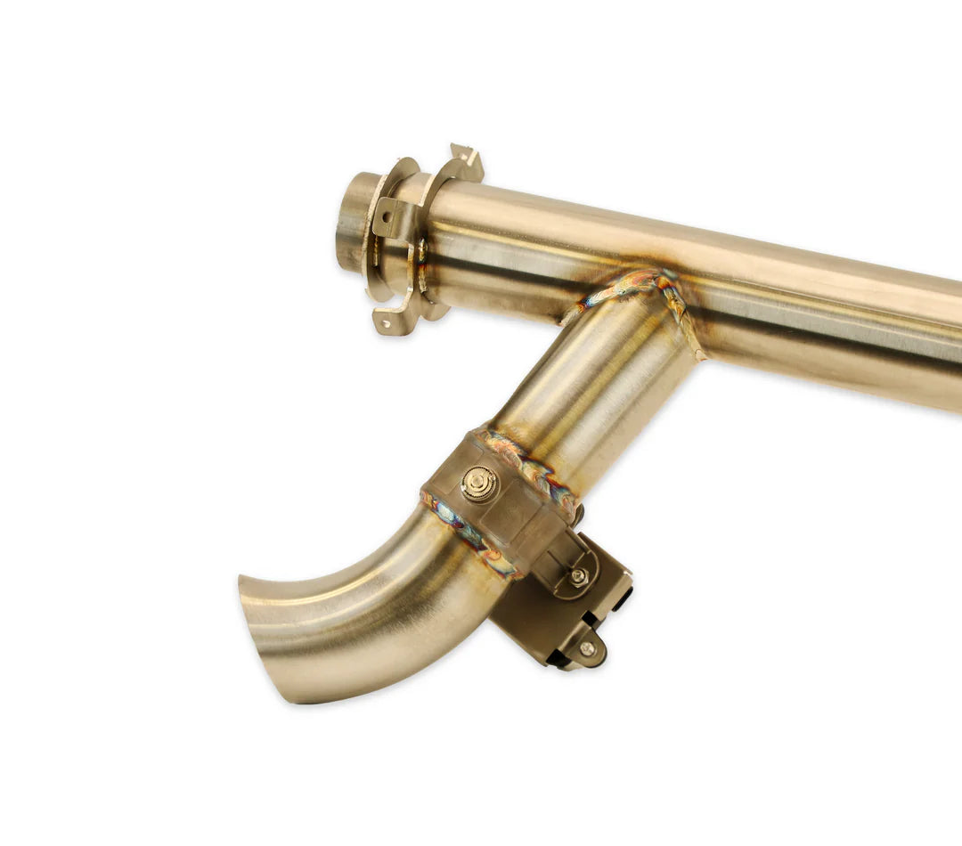 Trinity Racing Header Pipe w/ Cutout - Can-Am Maverick X3 Side Exit