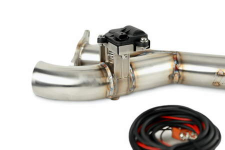 Trinity Racing Header Pipe w/ Cutout - Polaris RZR XP Turbo / S Side Exit