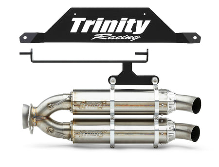 Trinity Racing Slip-On Exhaust - Polaris PRO R Profile