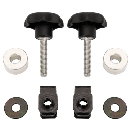 Tusk - Can-Am Maverick R Scratch Resistant Half-Windshield - Easy Bolt On Hardware