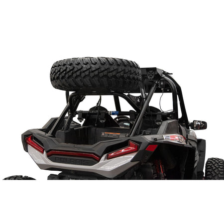 Tusk - Polaris Turbo S Spare Tire Carrier Room For Storage