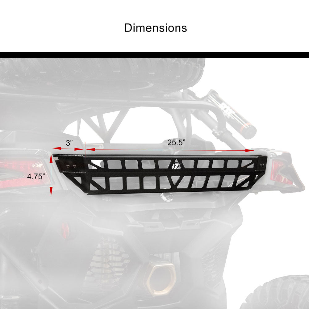 Tusk Cargo Barricade - Can-Am Maverick X3 Dimmensions