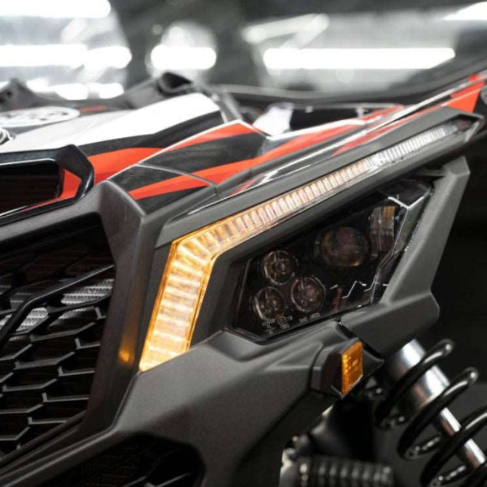 Tusk LED Eyebrow Lights w/ Turn Signals - Can-Am Blinker