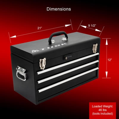 Tusk Moto Tool Box Dimensions