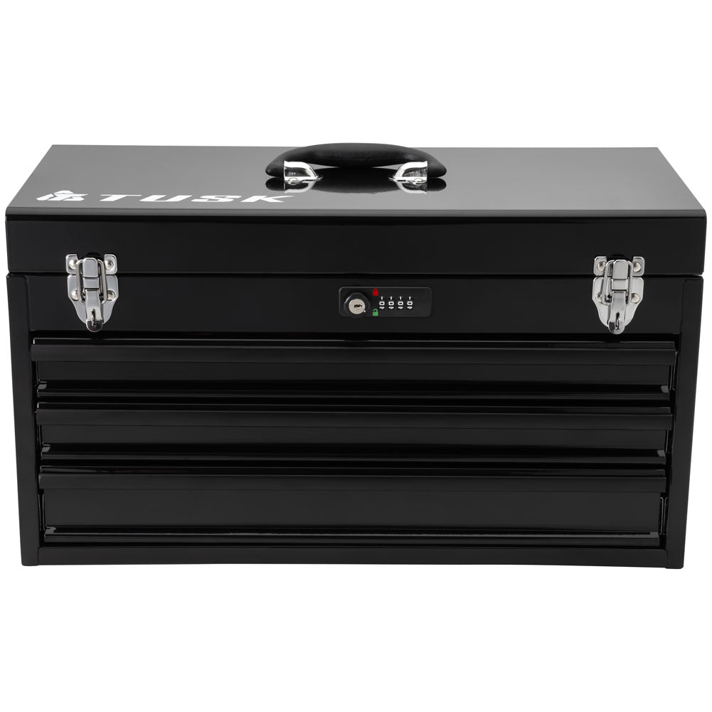 Tusk Moto Toolbox w/ Tools - Combination Lock