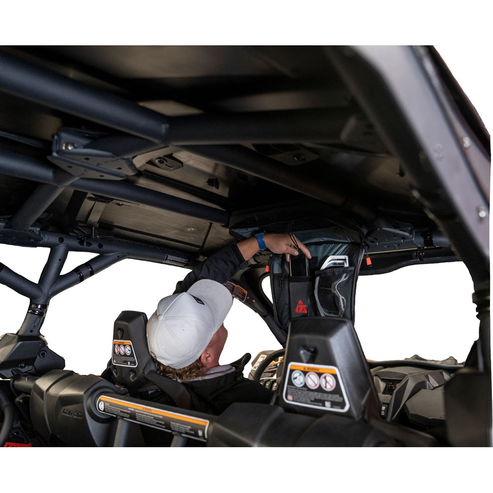 Tusk Overhead Storage Bag - Can-Am Maverick Easy Access