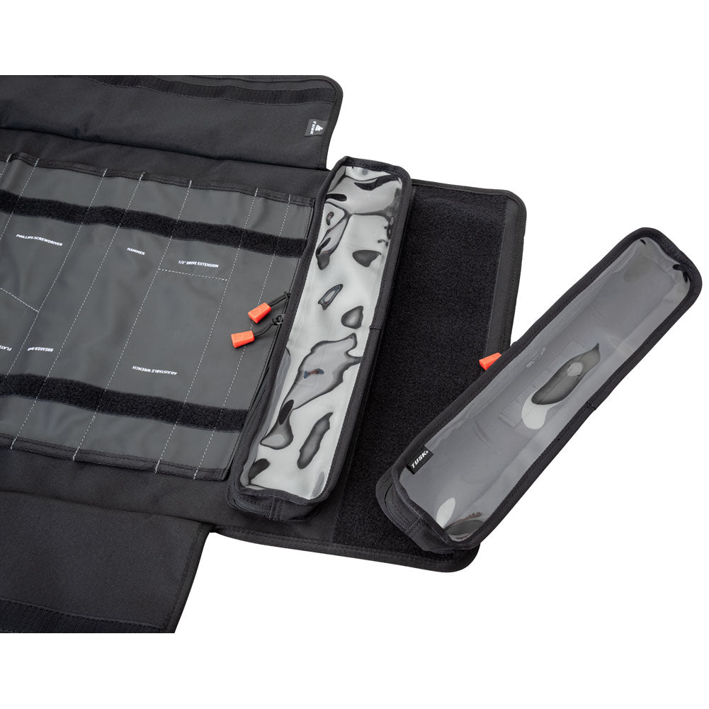 Tusk UTV Tool Roll Kit - 66pc High-Quality Tools with Heavy Duty Roll  Features