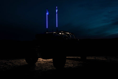 5150 Whips Hyper Color WhipsBlack Light