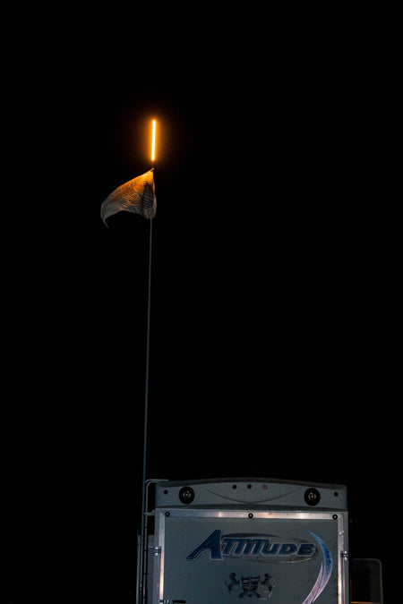 5150 Whips Hyper LED Camp Locator Amber