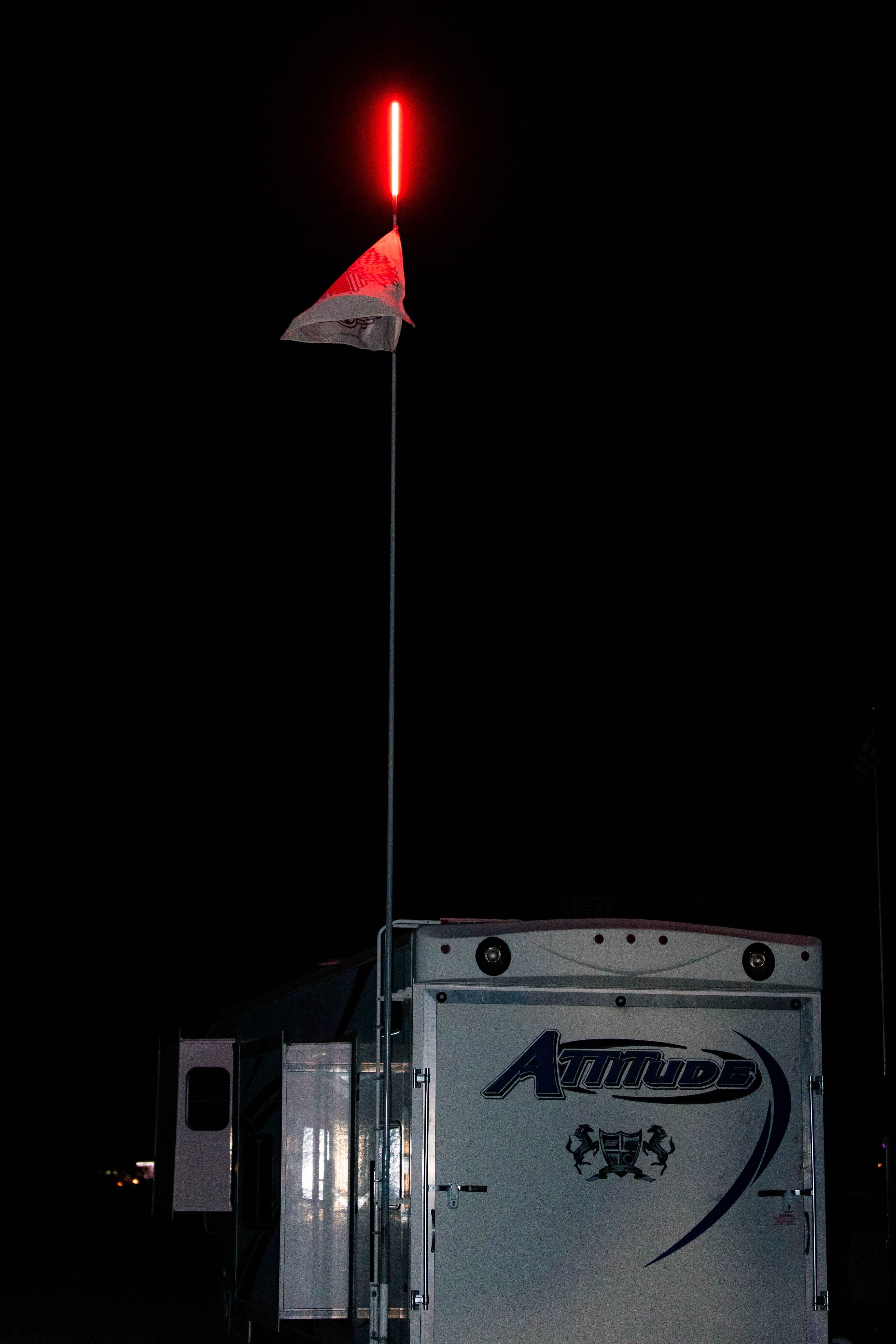 5150 Whips Hyper LED Camp Locator Red