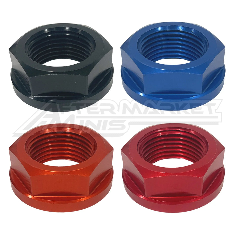 Aftermarket Minis Aluminum Steering Nut - KTM / GASGAS / HUSQVARNA E2 E3 E5 50-65cc