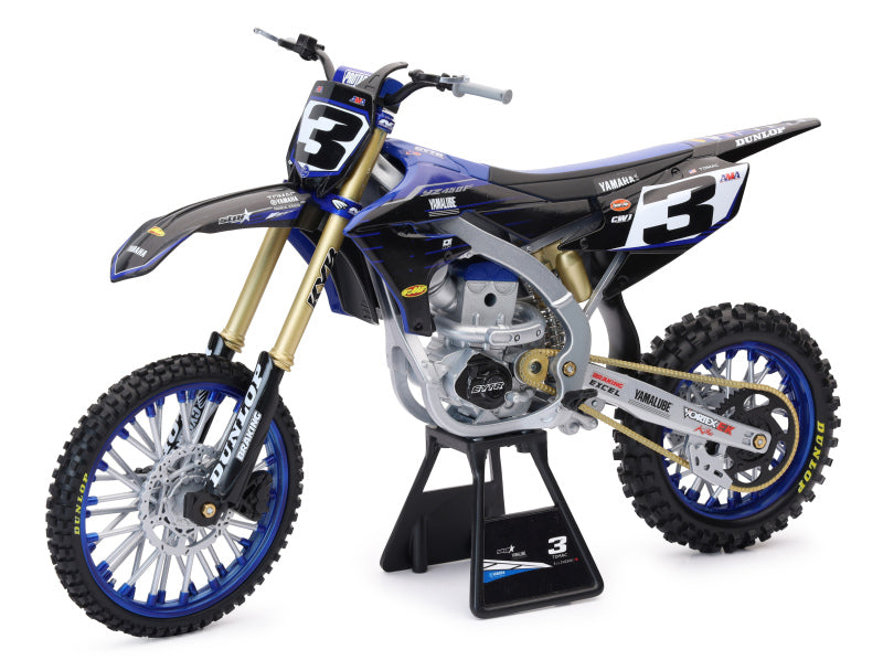 Eli Tomac #3 Yamaha YZ 450F Factory Team 1:6 Dirt Bike Die Cast
