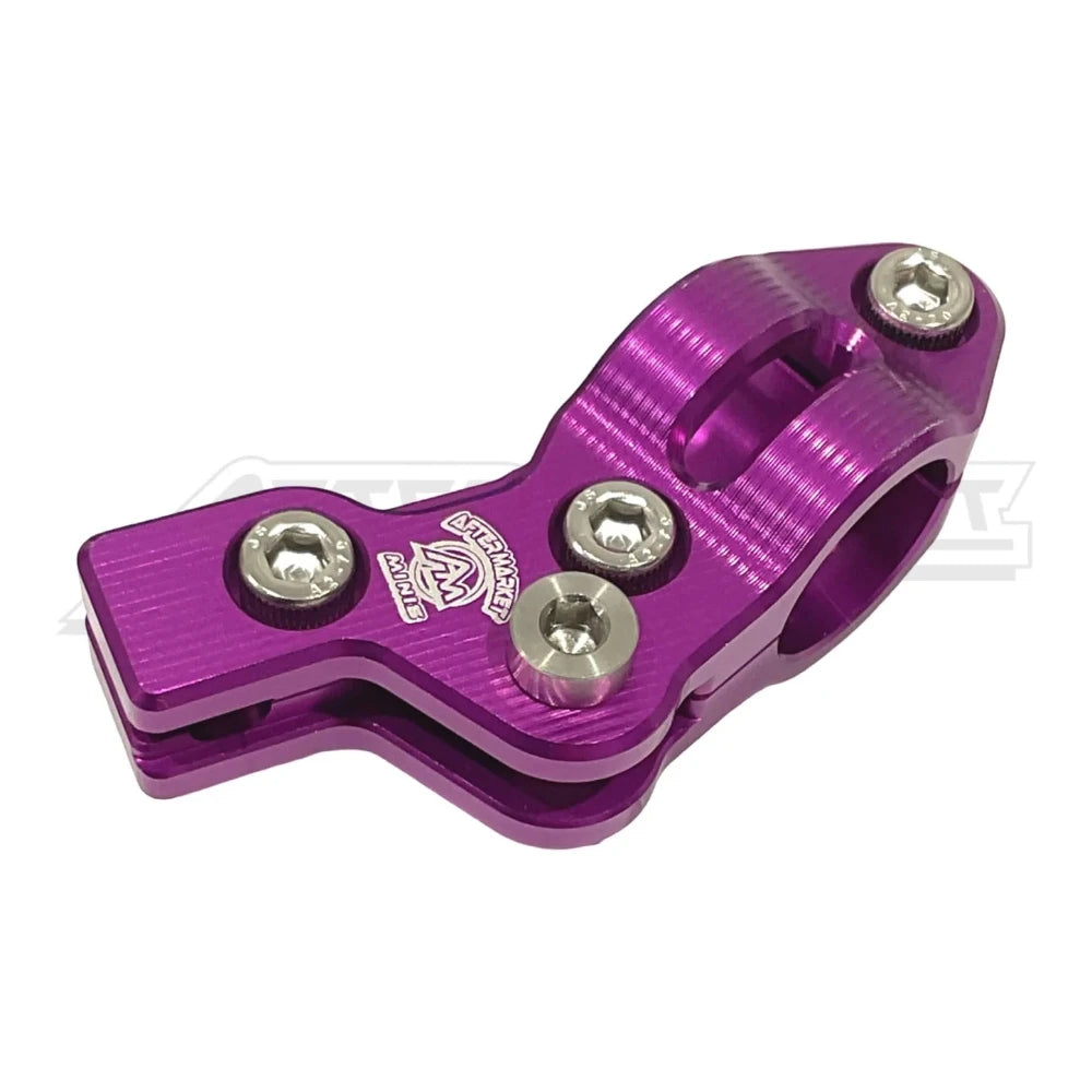 ha PW50 Billet Rear Brake Perch - Anodized Purple