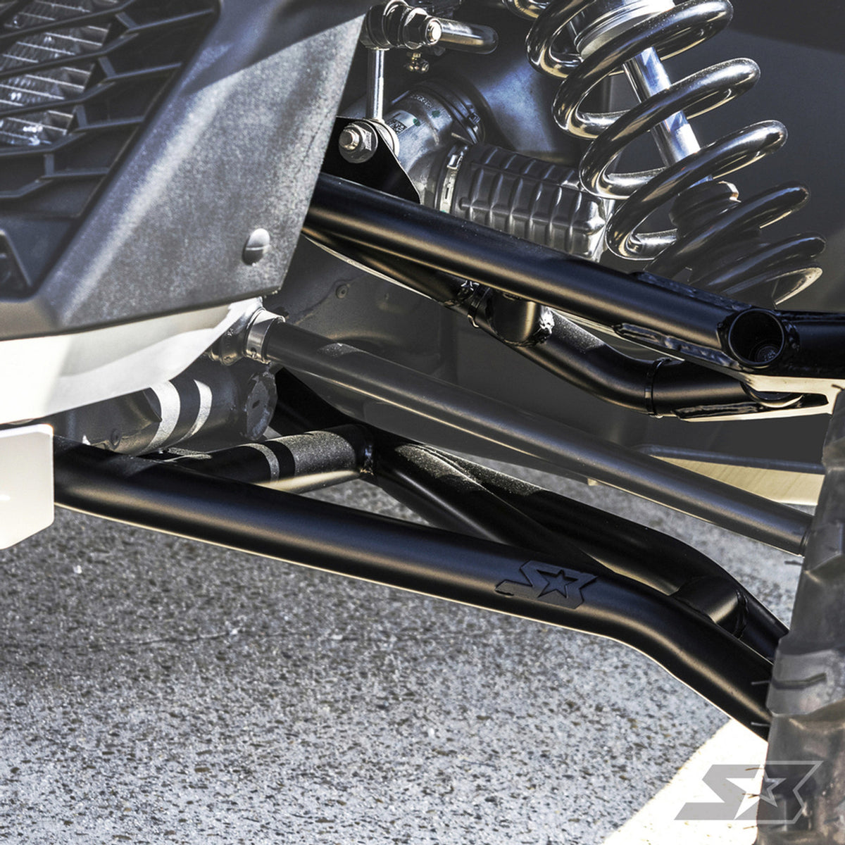 S3 Power Sports - Can-Am Maverick X3 High Clearance A-Arms - Close Up