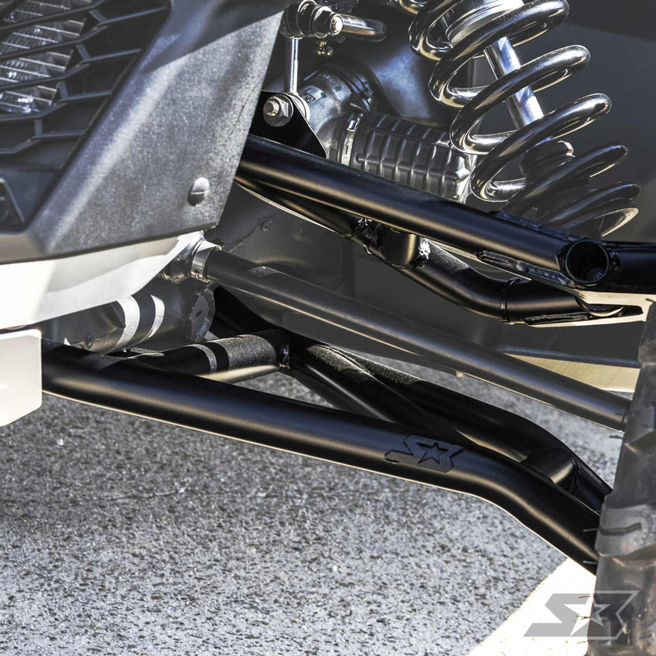 S3 Power Sports - Can-Am Maverick X3 High Clearance A-Arms - Close Up