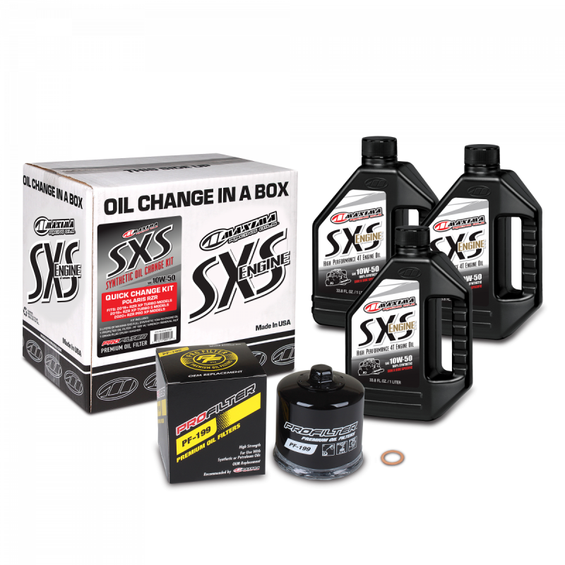 Maxima Polaris UTV Quick Change Kit Synthetic w/ Filter
