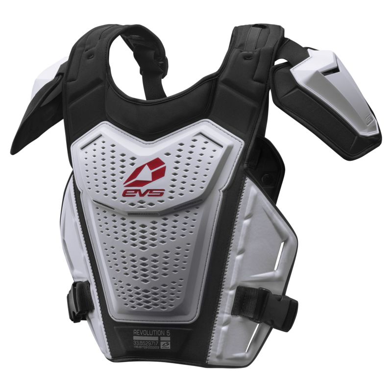 EVS Revo 5 Roost Deflector | White Front