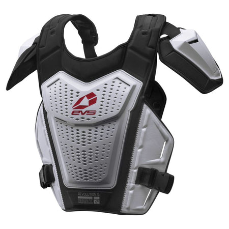 EVS Revo 5 Roost Deflector | White Front