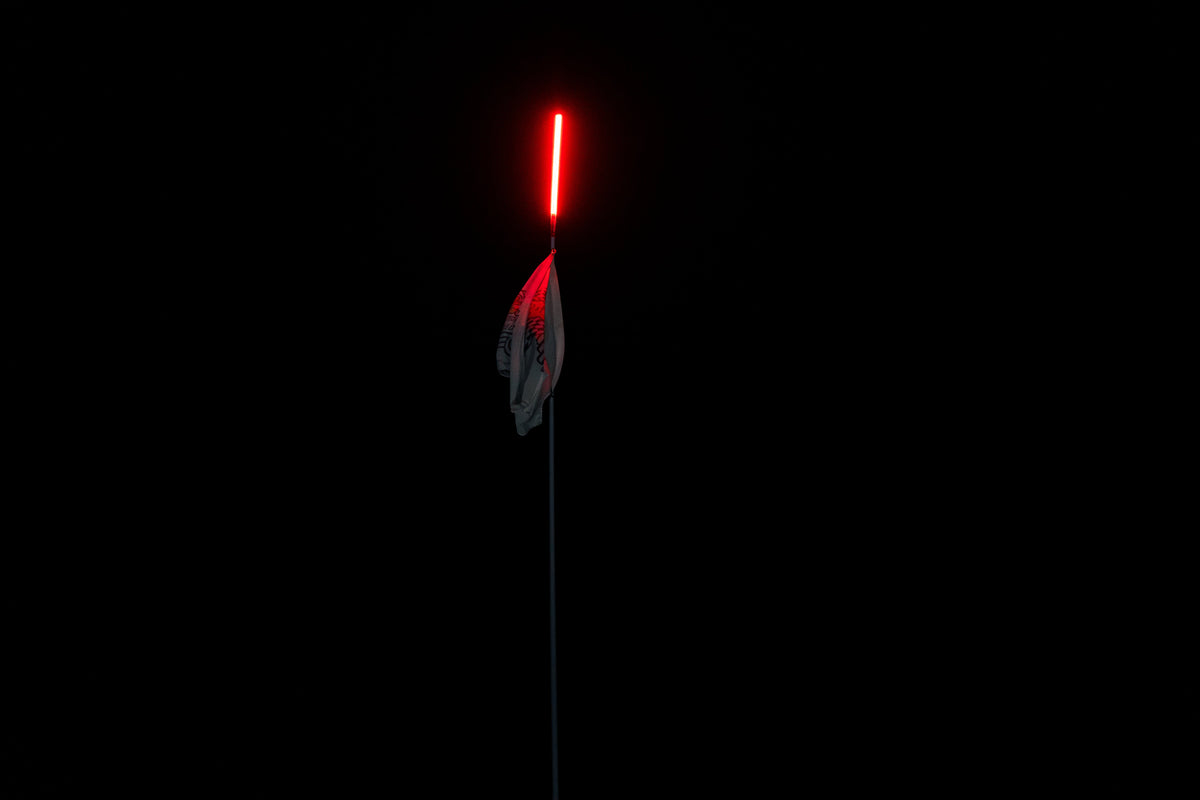 5150 Whips Hyper LED Camp Locator Red