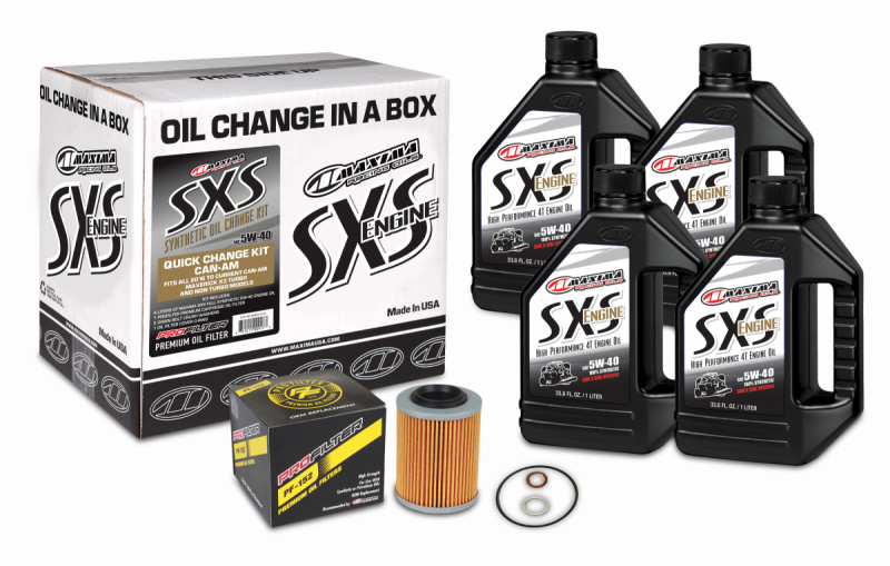 Maxima SXS Can-Am Oil Change Kit Full-Synthetic Maverick X3